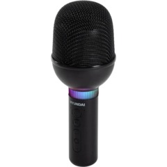 Микрофон Hyundai H-MIC101, черный, беспроводной - фото 4
