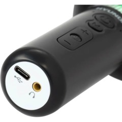 Микрофон Hyundai H-MIC101, черный, беспроводной - фото 5