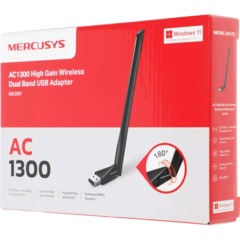 Сетевой адаптер Wi-Fi Mercusys MA30H - фото 7