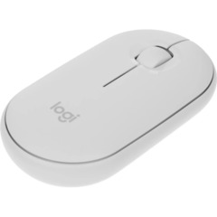 Мышь компьютерная Logitech Pebble M350 бел.1000dpi sil.BT/R 3b(910-005541) - фото 4