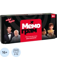 Настольная игра 'Мемограм'  МГ001-1
