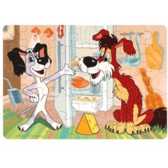 Пазл puzzle 35 эл. Бобик в гостях у Барбоса,4660254456068 - фото 4