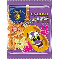 Сушки Невская Сушка Челночонок со вкусом ванили, 350г
