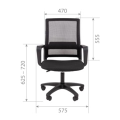 Кресло VT_Chairman 606LT Россия TW-01 черный - фото 14