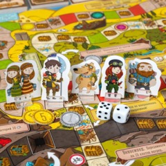 Настольная игра ходилка для детей и семьи Большая Бродилка,GG033 - фото 4