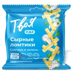 Снеки Твоя еда сырные ломтики ассорти, 25гx10шт/уп - фото 4