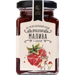 Десерт малина Медовый Дом дроблёная с сахаром, 290г
