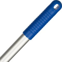Рукоятка алюминиевая, цвет синий 130см с резьбой NV-138B - фото 3
