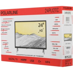Телевизор PolarLine 24PL12TC, HD ready - фото 9
