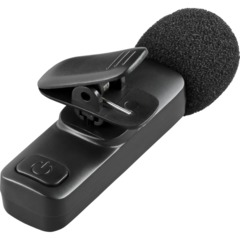 Микрофон Defender Talky-137 wrls, петличный, черный, на прищепке, 1шт - фото 3