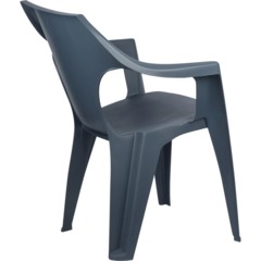 Кресло PR_Decorona DeForma 550x535x785 мм графитовый шторм - фото 9