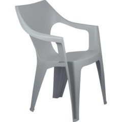 Кресло PR_Decorona DeForma 550x535x785 мм дымчатый кварц - фото 2