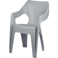 Кресло PR_Decorona DeForma 550x535x785 мм дымчатый кварц - фото 3