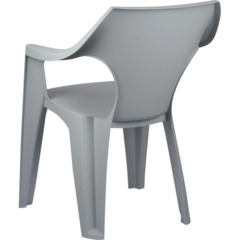 Кресло PR_Decorona DeForma 550x535x785 мм дымчатый кварц - фото 10