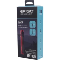 Фонарь EPILSO EPF-305 (карманный, 10W COB + 1LEDx3W, аккум. 2х14500) - фото 16