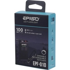 Фонарь EPILSO EPF-010 (брелок, LED со светорегулятором+лазер, аккум,type-c) - фото 9