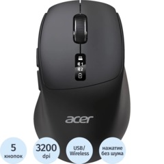 Мышь компьютерная Acer OMR503 черн,3200dpi,BT/Radio/USB(ZL.MCE11.01B)