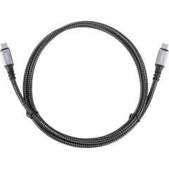 Кабель BigTech USB4 Type-C M/M, 40Gbps, 240Вт, 5А, 1.2м (OAVDC008) - фото 4