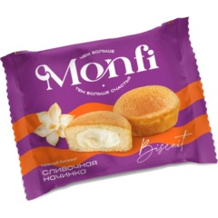 Пирожное Monfi torty со сливочной начинкой 540г - фото 3