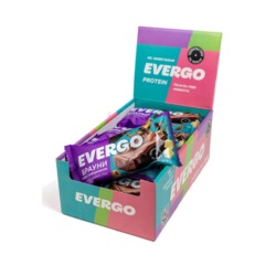 Пирожное протеиновое EVERGO Брауни кофе с марципаном 600г