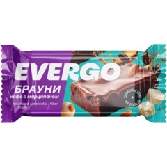 Пирожное протеиновое EVERGO Брауни кофе с марципаном 600г - фото 2