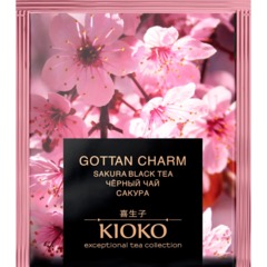 Чай Kioko Gottan Charm с ароматом японской сакуры, чёрный, 100пак - фото 2