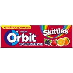 Жевательная резинка Orbit Микс Фрукты  13,6гx30шт/уп