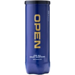 Мяч теннисный NS OPEN X3, уп.3 шт,одобр.ITF, сукно, нат.резина,желтый, UAA1 - фото 2