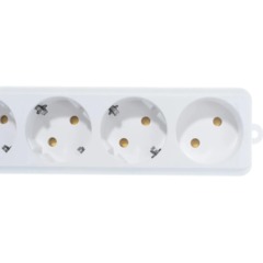 Сетевой фильтр Power Cube PRO 6р/1.9м 16А/3,5кВт бел (SPL(5+1)-16B-P-1,9M) - фото 5