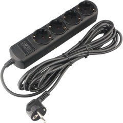 Удлинитель Power Cube 4р/5м без выкл 16А черн (PC-2B-5M) - фото 5