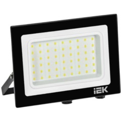 Прожектор светодиодный СДО 06-50 черный IP65 6500K IEK