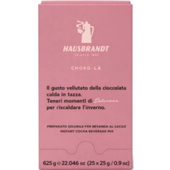 Горячий шоколад Hausbrandt Choko-La, 25гx25шт