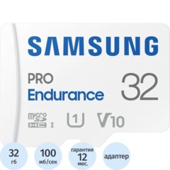 Карта памяти Samsung (MB-MJ32KA/APC)micSDXC 32Gb Pro Endur.UHS-I U3 V30+ADP