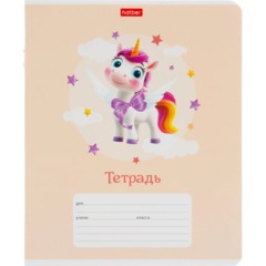 Тетрадь школьн 12л А5ф КОСАЯ лин,скоб,м.кар,Крылатые единорожки,ассор,91376 - фото 3