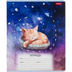 Тетрадь школьн 12л А5ф ЛИНИЯ,скоба,мел.карт,Пушистые сны,ассор,91382 - фото 2