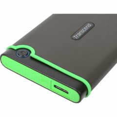 Портативный HDD Transcend StoreJet 25M3 Iron 1Tb 2.5, USB 3.0, TS1TSJ25M3S - фото 2