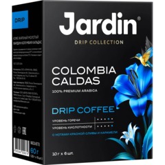 Кофе молотый в дрип-пакетах Jardin Колумбия Кальдас,10гx6шт - фото 6