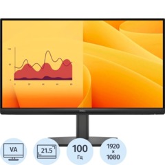 Монитор Dell 21.5 E2225HM  VA/FHD/HAS Piv/100Гц/VGA/DP/HDMI/черный