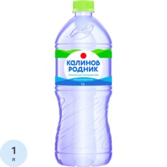 Вода минеральная Калинов Родник природ стол пит негаз ПЭТ 1л