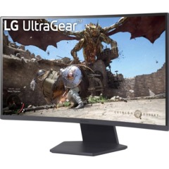Монитор LG 27GS60QC-B 27 Curved VA/QHD/180Hz/1ms/2xHDMI/DP/300сd - фото 6