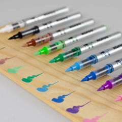 Набор маркеров Kreative Acrylic Marker liquid ink 12 цв, 25121 - фото 9