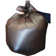 Мешки для мусора ПНД 60л 15мкм 20шт/рул черный 60х80см Т - фото 3