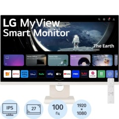 Монитор LG 27 LG 27U511SA-W WHITE IPS/100Гц/5 ms/2xНDMI.4, +WiFi