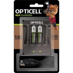 Зарядное устройство Opticell Eco Charg.6100001 +аккум.AA 2600mAh 2шт набор - фото 2