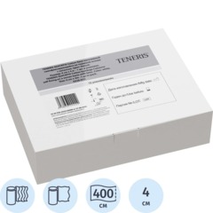 Бинт самофикс эласт 4м х4см TENERIS QUICKFIX Cotton, 12шт/уп