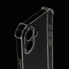 Чехол RedLine iBox Crystal для iPhone 17, с усил.углами, силикон, прозр - фото 3
