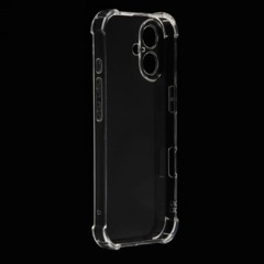 Чехол RedLine iBox Crystal для iPhone 17, с усил.углами, силикон, прозр - фото 4