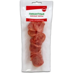Снеки чипсы мясные Snacker пикантные, 50г