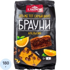 Печенье У Палыча Брауни с апельсином, 180г