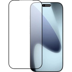 Защитное стекло PERO Full Glue Privacy для iPhone 17 Pro Max, черное